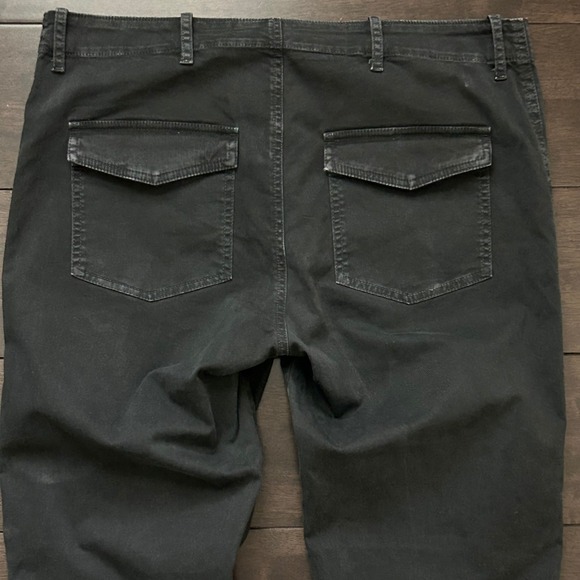 NILI LOTAN Womens Pants Cropped  Ankle Zip Gray Military 111/88 80NLSize 10 - Picture 4 of 11